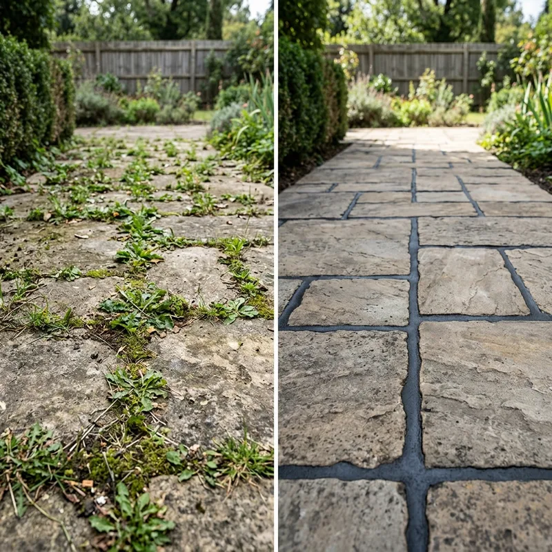 Epoxidharz-Fugen Vorher-Nachher Vergleich München