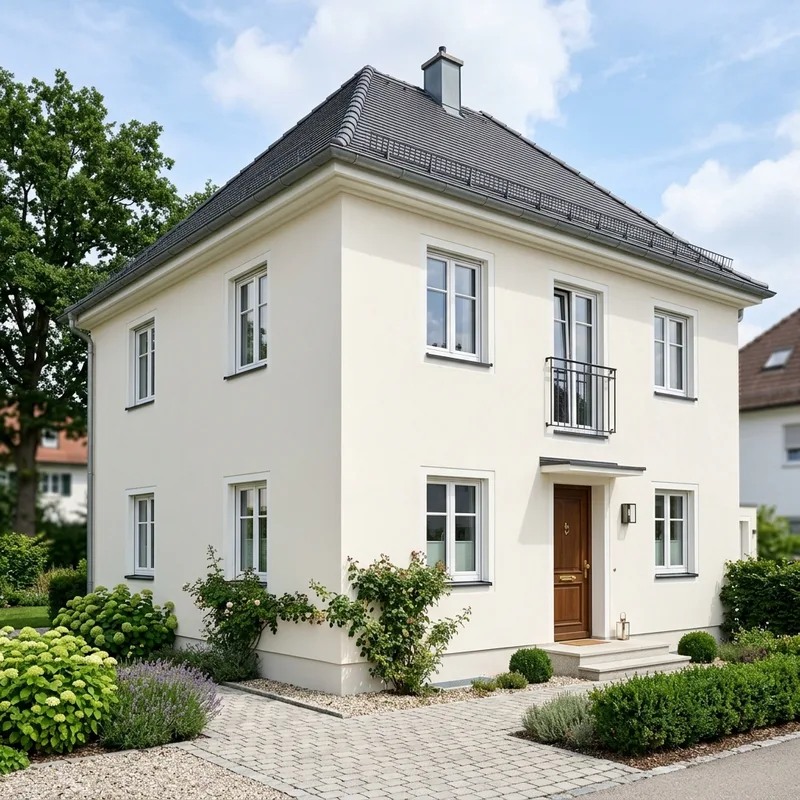 Fassadensanierung München – saubere Fassade nach Reinigung und Putzarbeiten